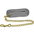 Jacks Lead Flat Nylon with 24 Inch Solid Brass Chain